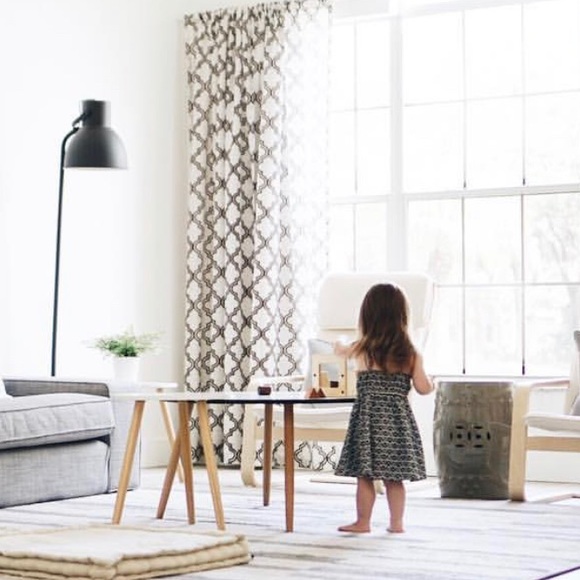 Other - SET OF FOUR CURTAIN PANELS! Slightly sheer